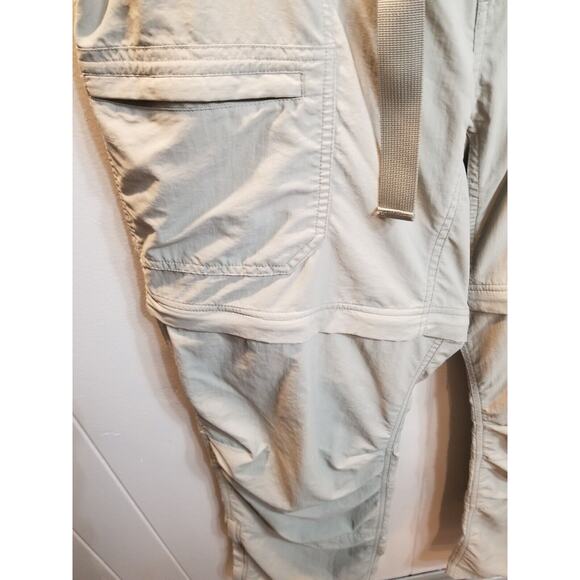 Eastern Mountain Sport Women's 14R Gray Belted Nylon Convertible Cargo Hiking... - Picture 2 of 12